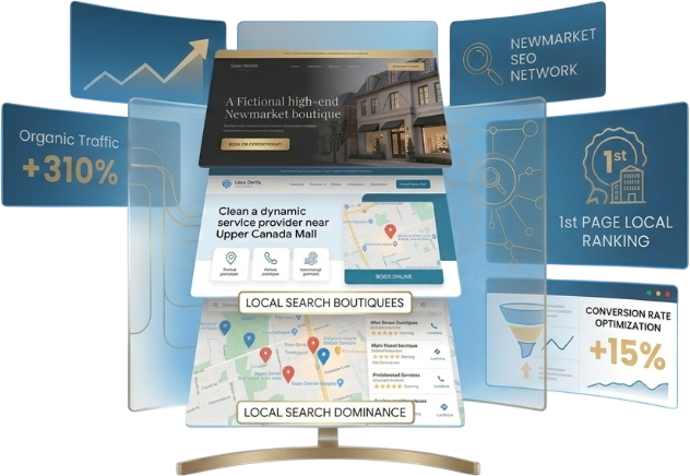 Manisoft Agency Portfolio - Web Design and SEO Showcase Newmarket