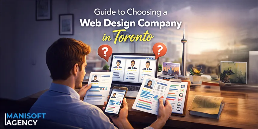 راهنمای جامع برای انتخاب شرکت طراحی وب‌سایت در تورنتو