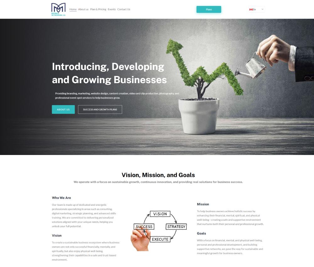 Event Website Design in Toronto, Canada