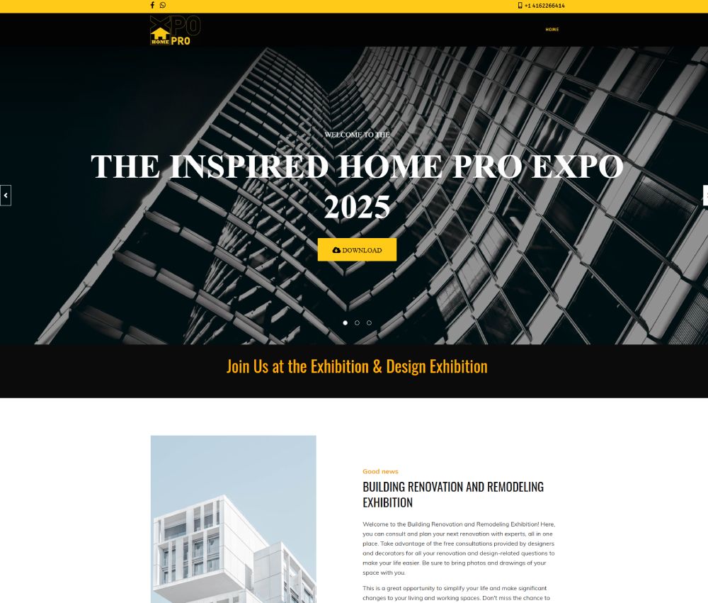 Real Estate and Construction Website Design in Toronto, Canada