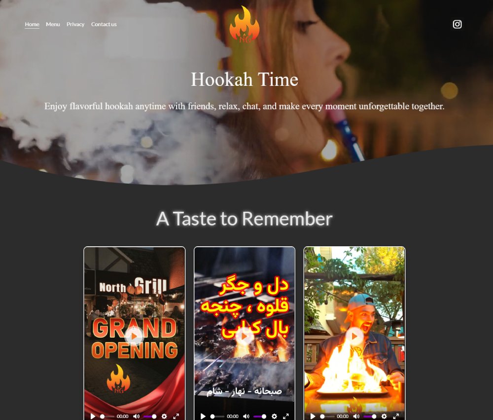Restaurant & Fast Food Website Design in Toronto with Online Ordering | Northgrill