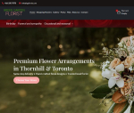 طراحی سایت گل‌فروشی در تورنتو و یورک ریجن | Green Garden Florist